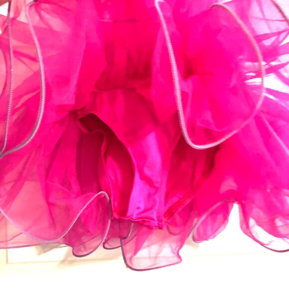New WEISSMAN Showtime Dance/Costume One Pc Tutu Dress Hot Pink\Lavender S - Picture 9 of 11